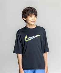 NIKE ナイキ 水着 ラッシュガード 半袖 Tシャツ キッズ ジュニア 子供