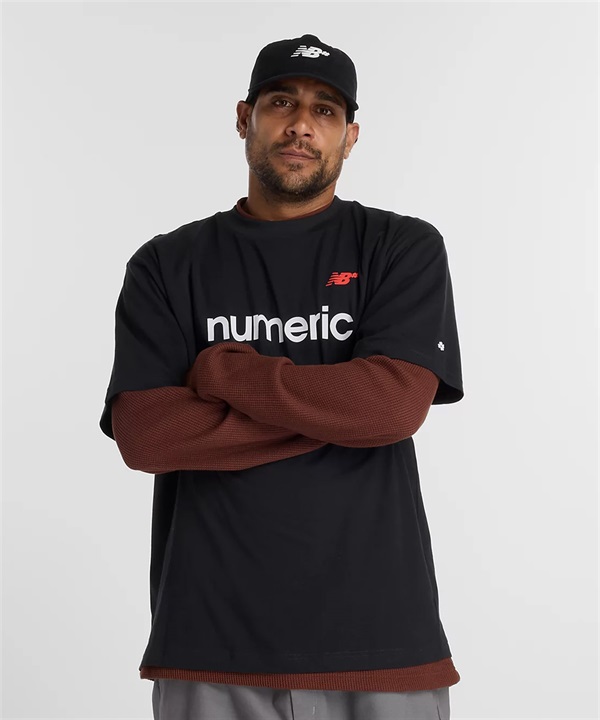 new balance numeric ニューバランス ヌメリック 半袖Tシャツ フロントロゴ MT53704