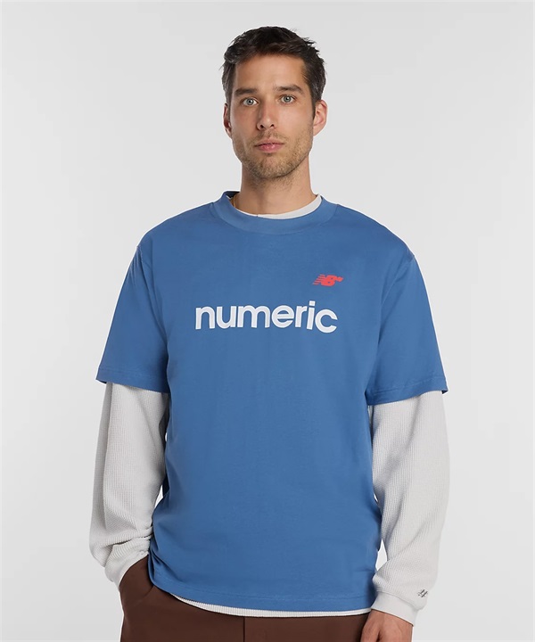 new balance numeric ニューバランス ヌメリック 半袖Tシャツ フロントロゴ MT53704