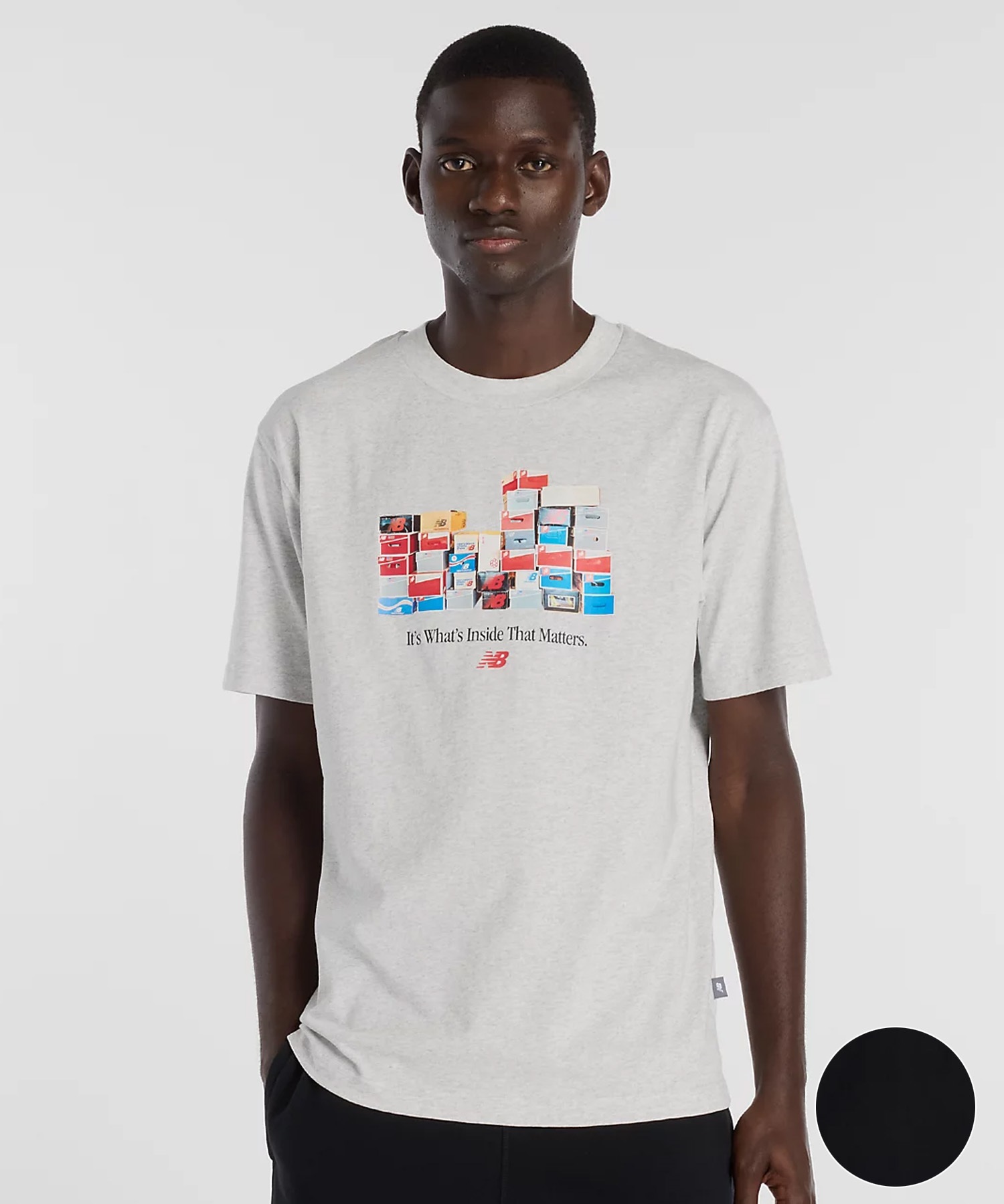 New Balance ニューバランス 半袖 Tシャツ メンズ ボックスTシャツ