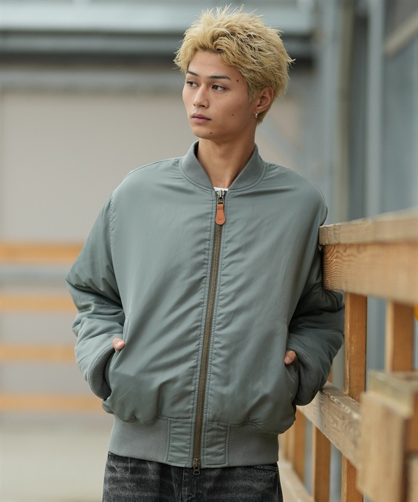 NEW ERA ニューエラ ジャケット メンズ MA-1 NYLON BOMBER JK 15129334