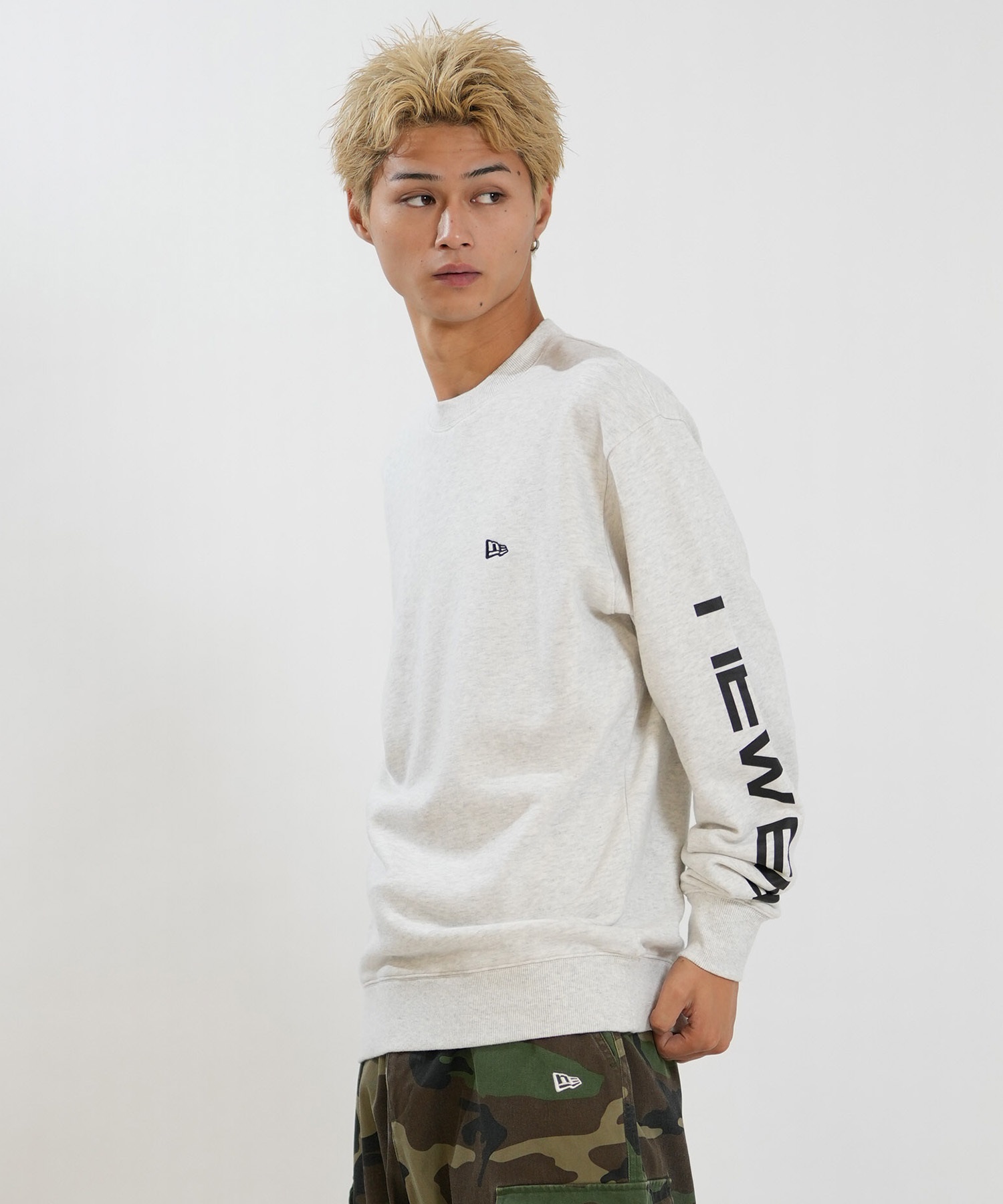 NEW ERA ニューエラ トレーナー スウェット メンズ 裏毛 SW CREW NECK