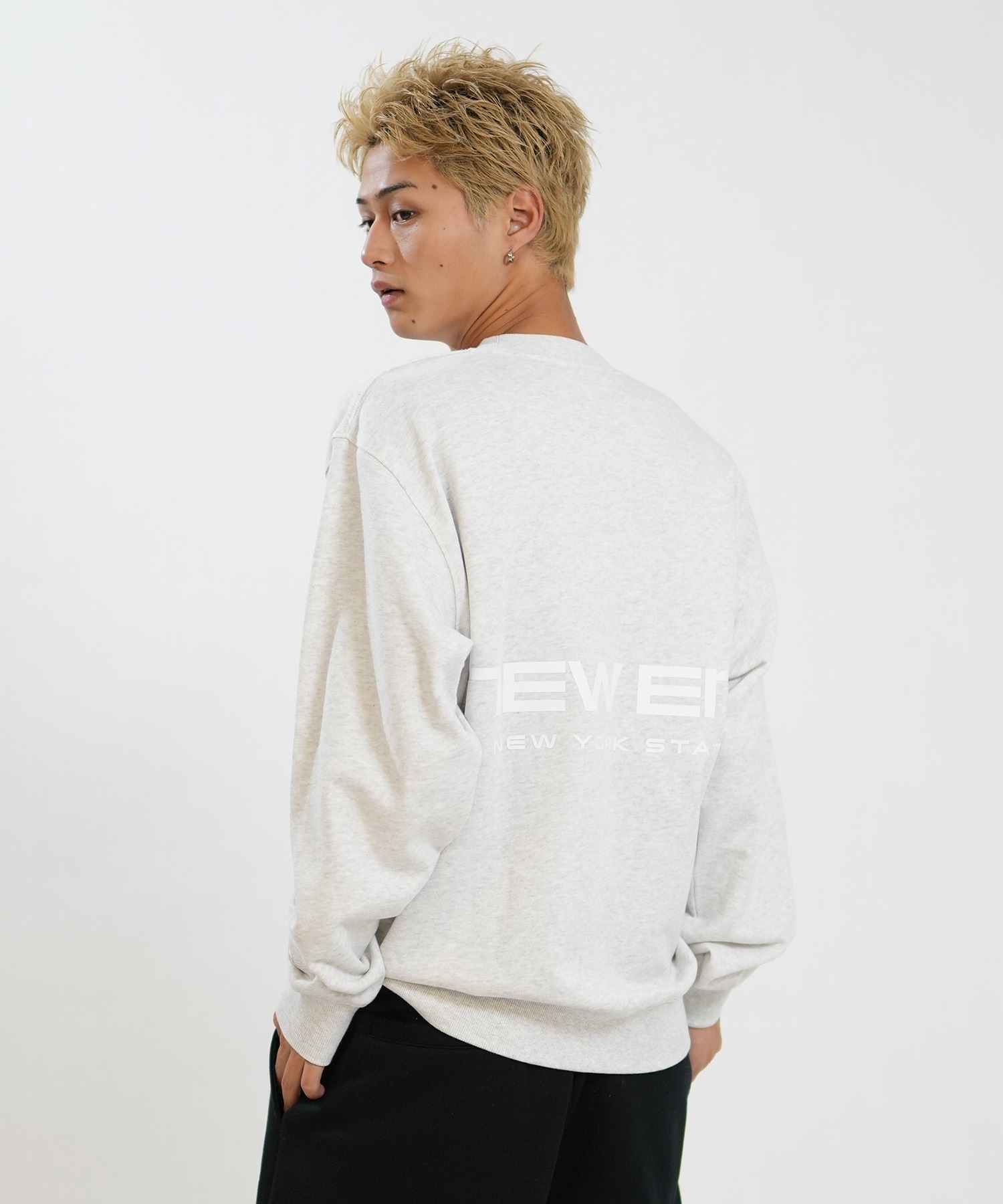 NEW ERA ニューエラ トレーナー スウェット メンズ バックプリント SW