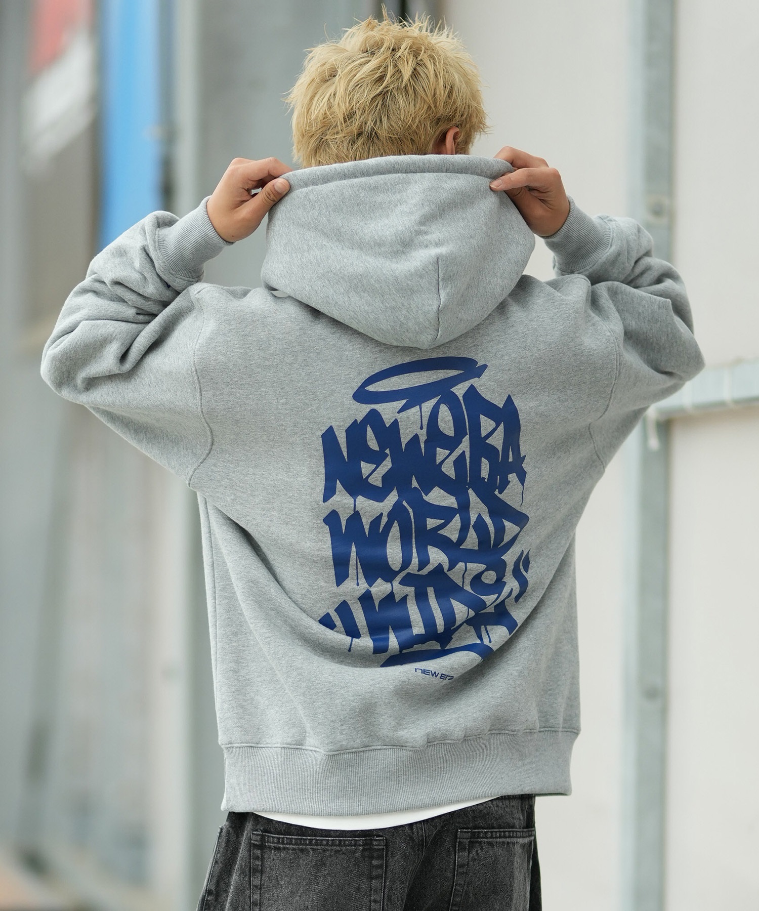 ボンクラ モッズパーカー　定価73440円 NEW ERA ニューエラ プルオーバー パーカー フーディー メンズ バック
