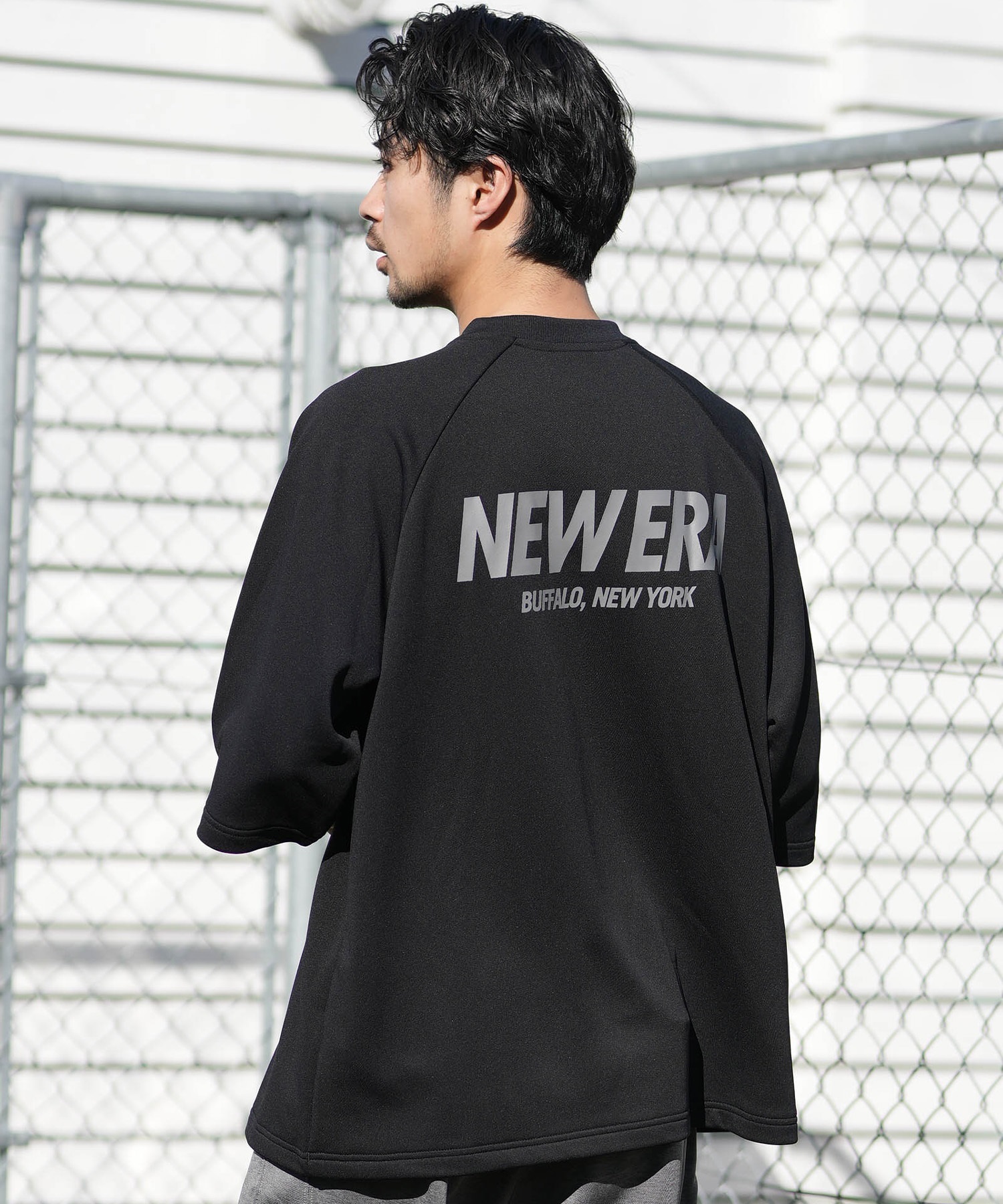 NEW ERA ニューエラ 半袖 Tシャツ メンズ ドライスウェット
