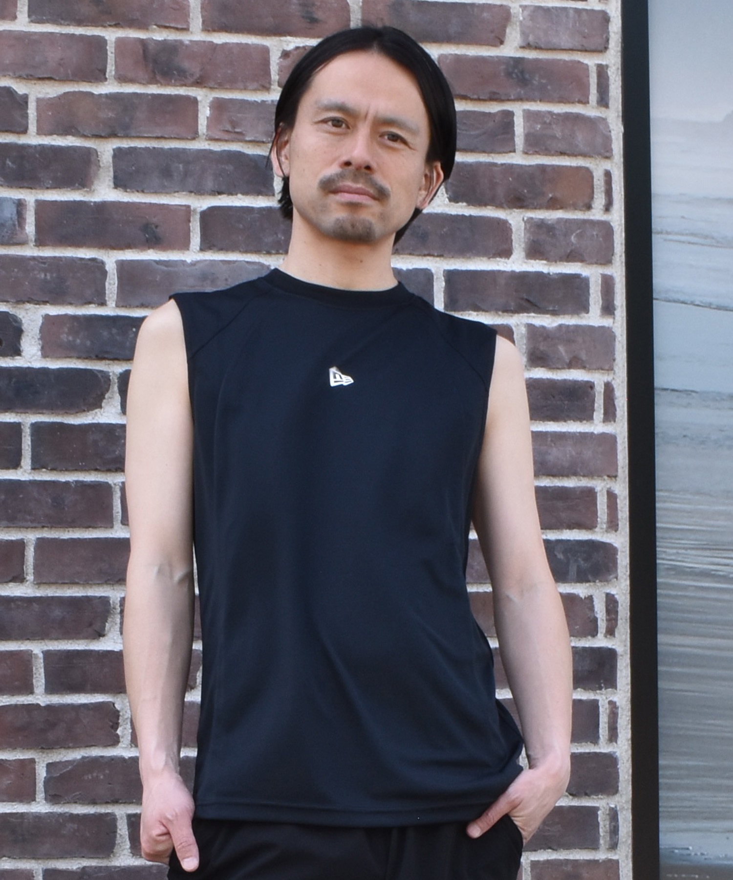 NEW ERA ニューエラ タンクトップ メンズ 吸水速乾 PA SL TECH T 