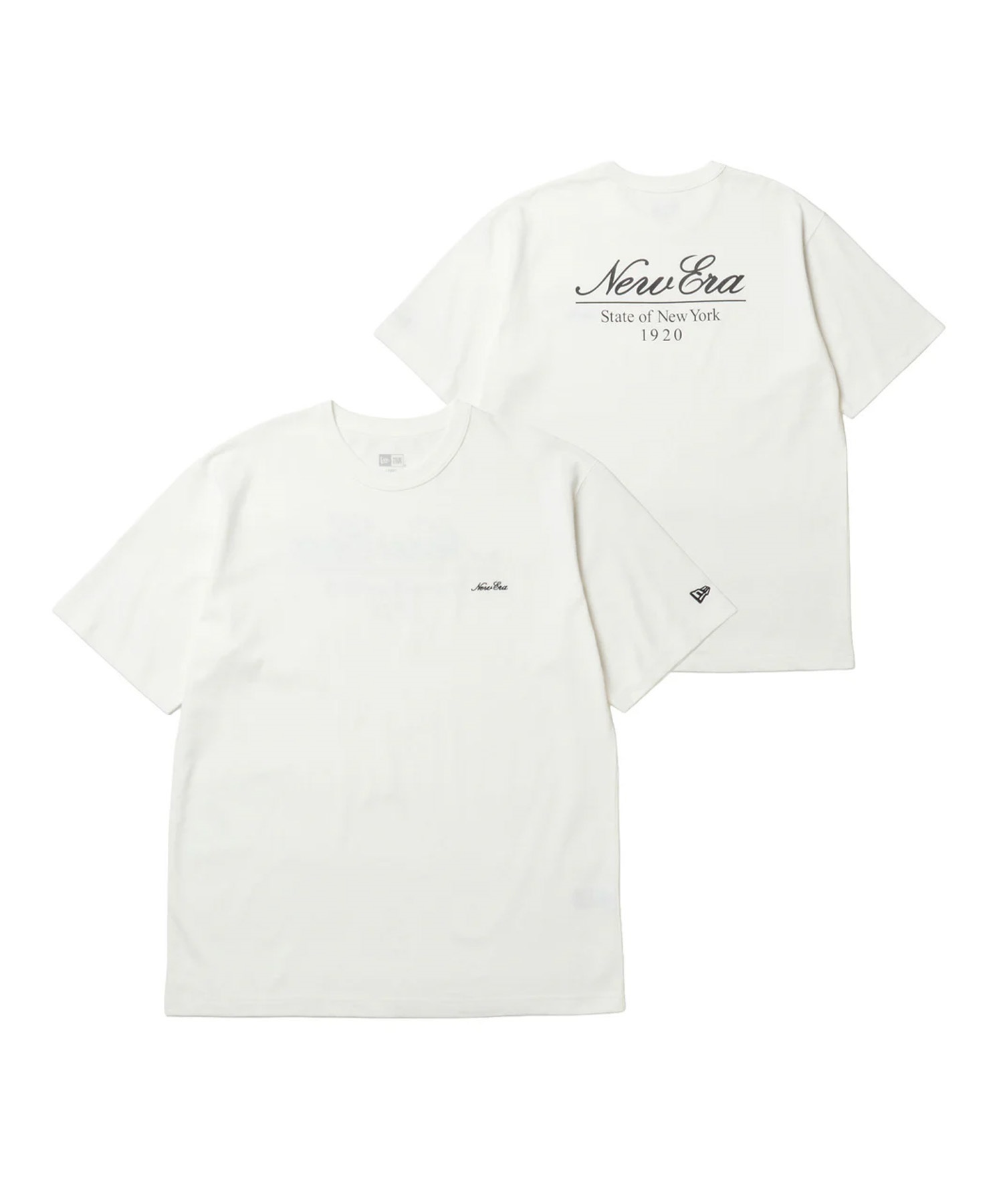 NEW ERA ニューエラ 半袖 Tシャツ メンズ バックプリント ウォッシュド