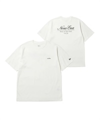 NEW ERA ニューエラ 半袖 Tシャツ メンズ バックプリント ウォッシュド