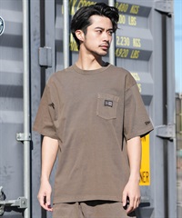 NEW ERA ニューエラ 半袖 Tシャツ メンズ Box Logo Woven Patch