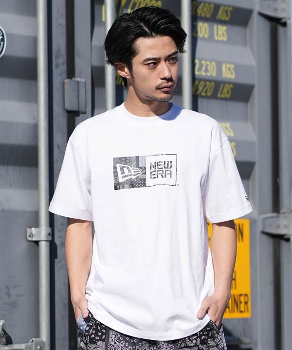 NEW ERA ニューエラ 半袖 Tシャツ メンズ Oriental Paisley ボックス