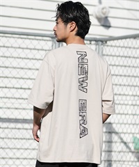 NEW ERA ニューエラ 半袖 Tシャツ メンズ バックプリント SS PF OS T