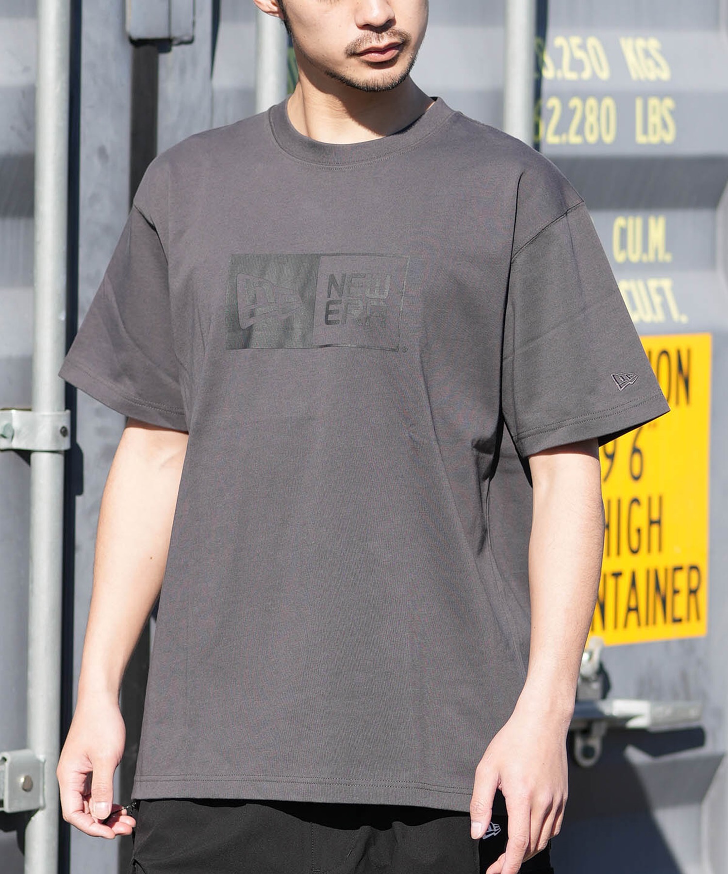 NEW ERA ニューエラ 半袖 Tシャツ メンズ ボックスロゴ Box Logo