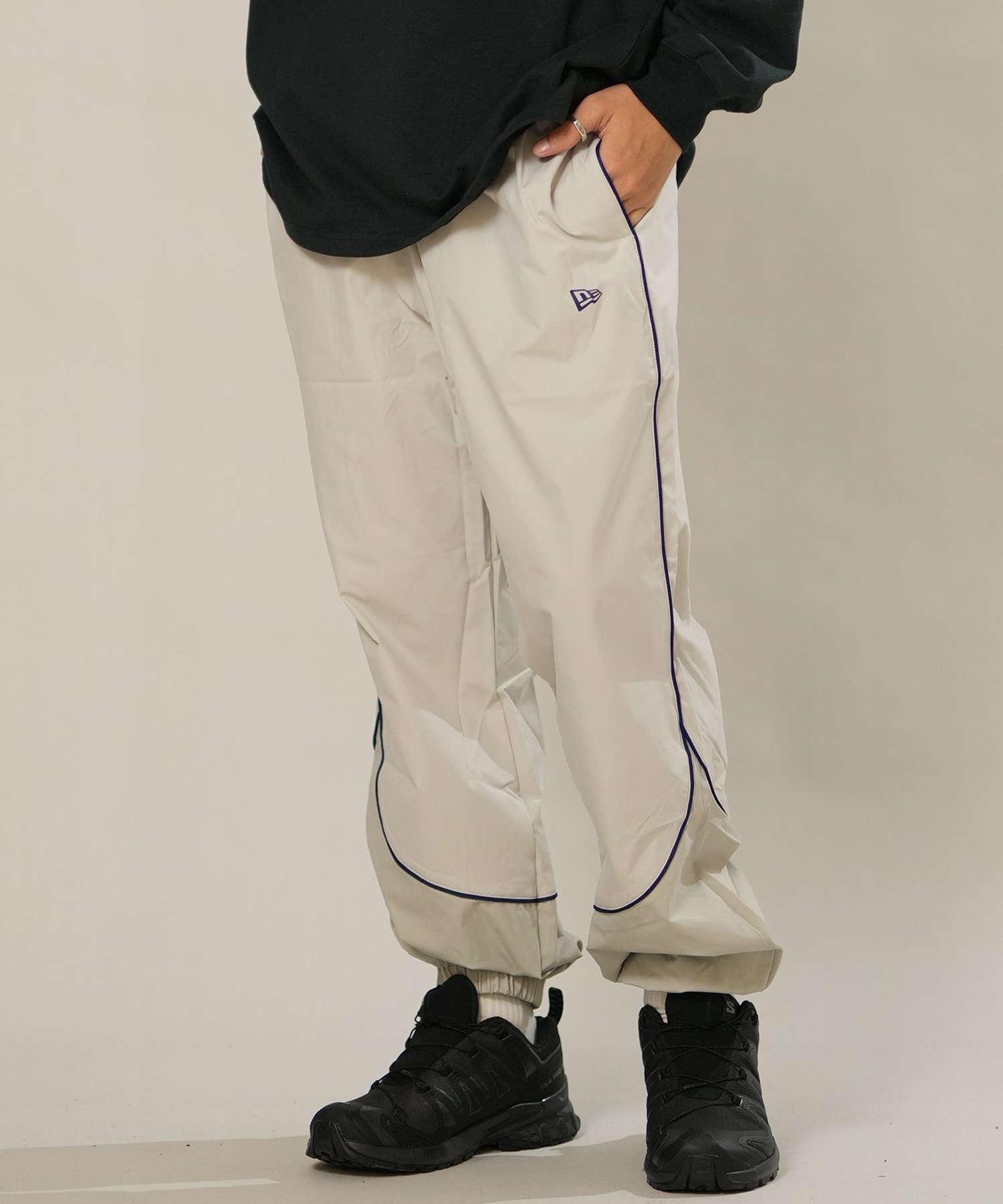 NEW ERA ニューエラ ジャージ トラックパンツ メンズ ロゴ オーバー