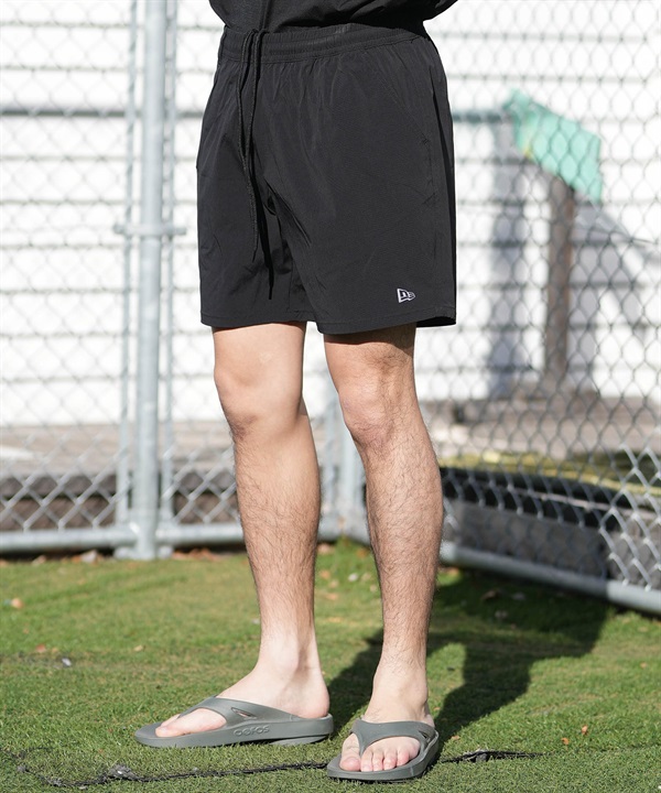 NEW ERA ニューエラ ハーフパンツ ショートパンツ メンズ ショーツ ストレッチ ナイロン パフォーマンスアパレル 撥水 14744514