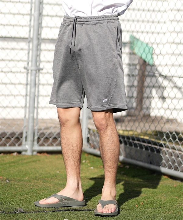 NEW ERA ニューエラ ハーフパンツ メンズ ドライスウェット ショート パンツ パフォーマンスアパレル 吸汗速乾 静電気防止 14744571