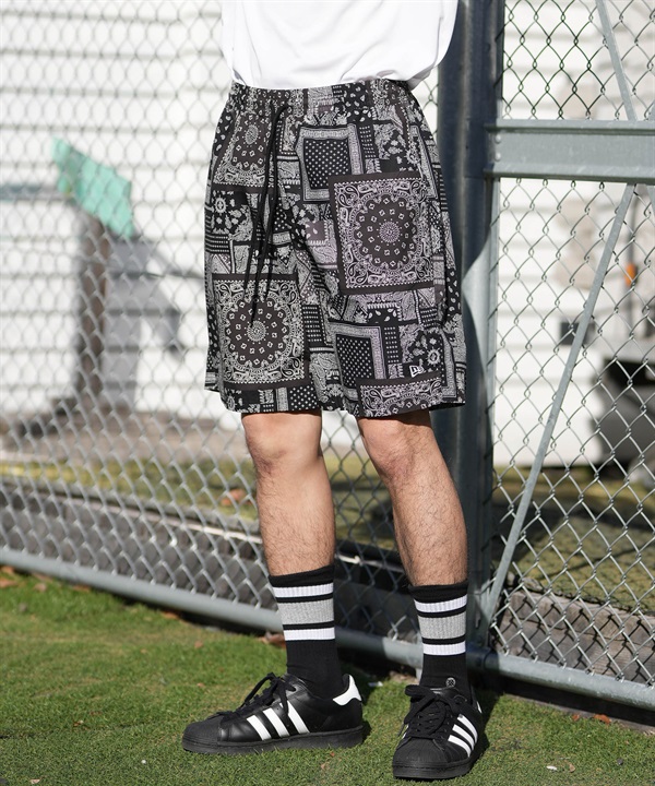 NEW ERA ニューエラ ハーフパンツ ショートパンツ メンズ イージーショーツ Oriental Paisley セットアップ対応 14856742