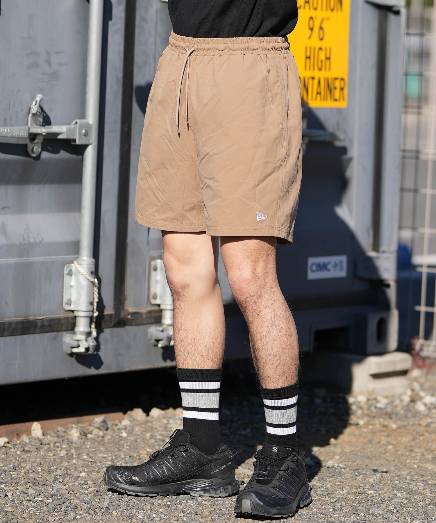 NEW ERA ニューエラ ハーフパンツ ショートパンツ メンズ 撥水 OD