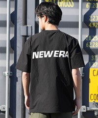 NEW ERA ニューエラ 半袖 Tシャツ メンズ UVカット UTILITPISTE ラッシュガード 14774252(BLK-M)