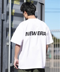 NEW ERA ニューエラ 半袖 Tシャツ メンズ UVカット Wordmark Logo ラッシュガード 14774253(WHT-M)