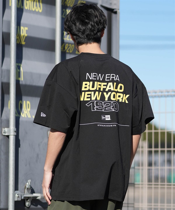 NEW ERA ニューエラ 水着 ラッシュガード 半袖 Tシャツ メンズ UVカット 吸水速乾 耐塩素 耐海水 水陸両用 14774257