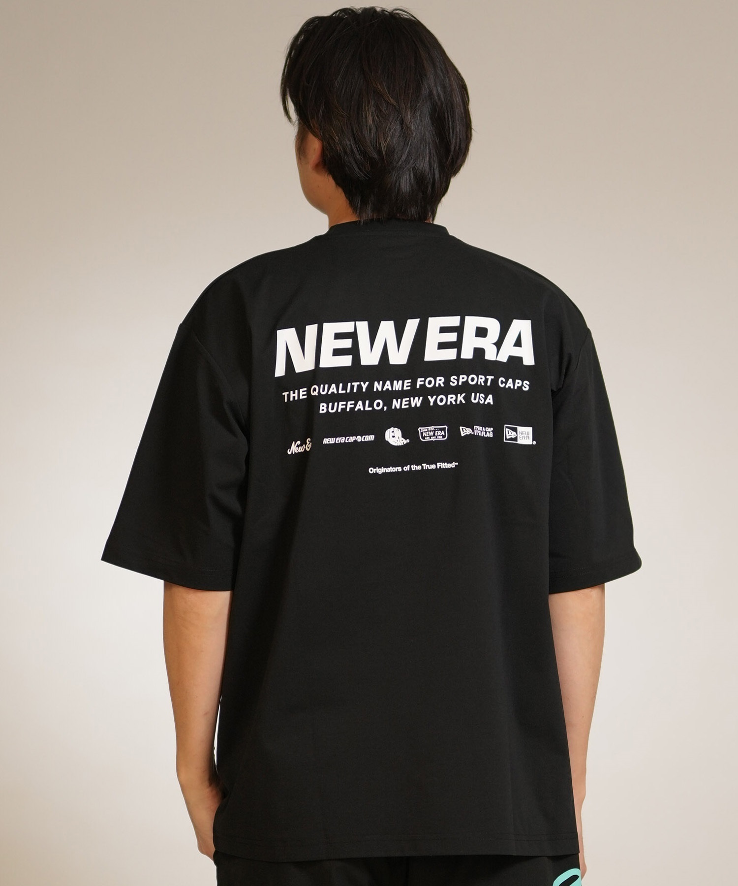NEW ERA ニューエラ 水着 ラッシュガード 半袖 Tシャツ メンズ バック