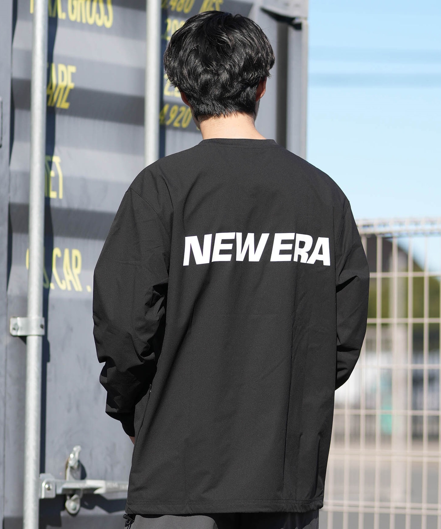 NEW ERA ニューエラ 長袖 Tシャツ ロンT メンズ UVカット UTILITPISTE
