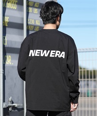 NEW ERA ニューエラ 長袖 Tシャツ ロンT メンズ UVカット Wordmark
