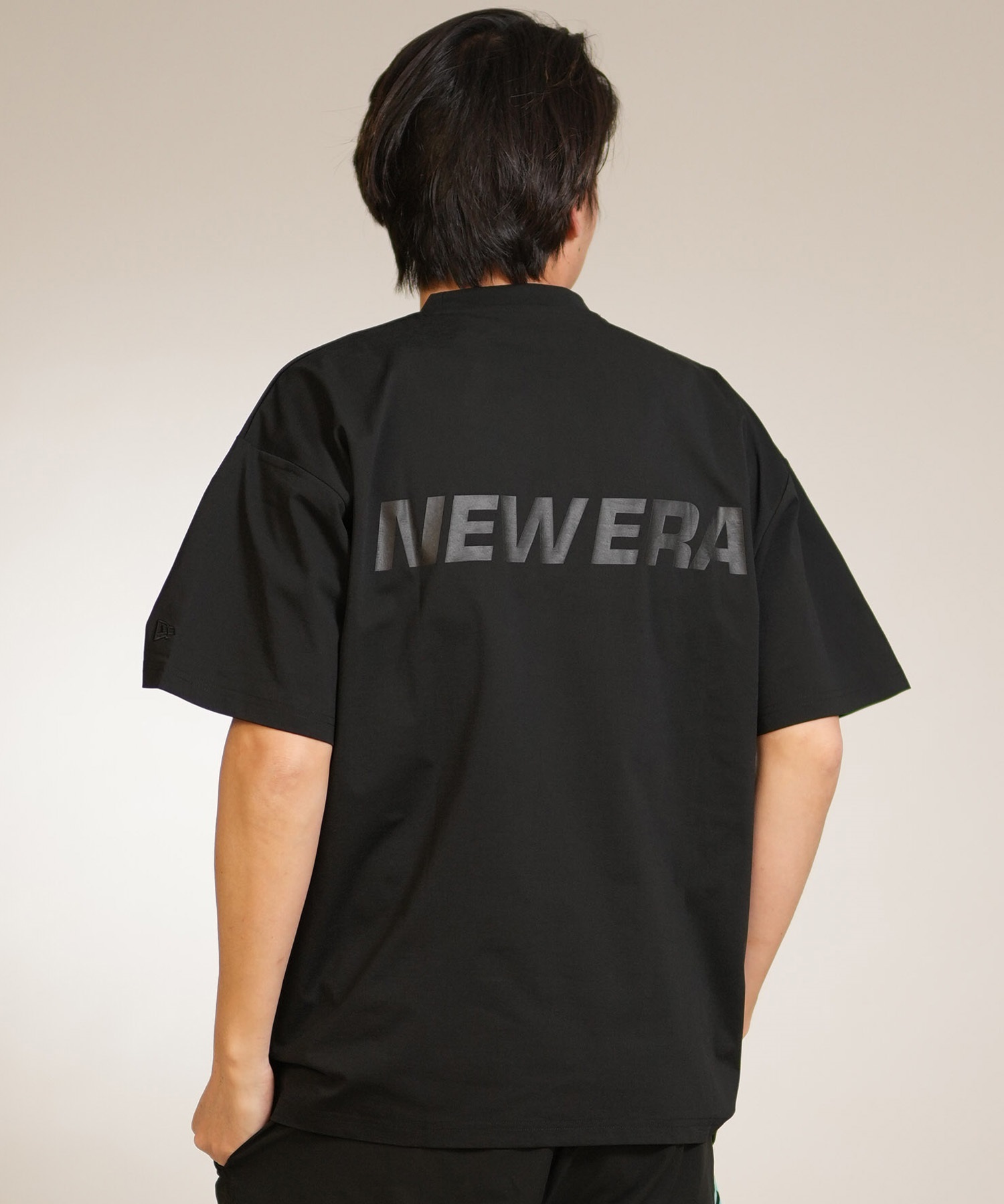 NEW ERA ニューエラ 水着 ラッシュガード 半袖 Tシャツ メンズ バック