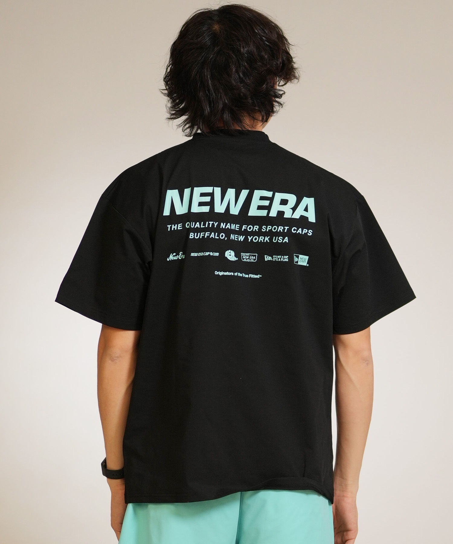 【ランナーk】NRC 限定シャツ NEW ERA ニューエラ 水着 ラッシュガード 半袖 Tシャツ メンズ 水陸
