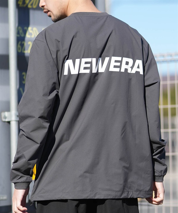 NEW ERA ニューエラ 長袖 Tシャツ ロンT メンズ 水着 ラッシュガード ユーティリティー ピステ 撥水 ストレッチ 耐塩素 水陸両用 14774266