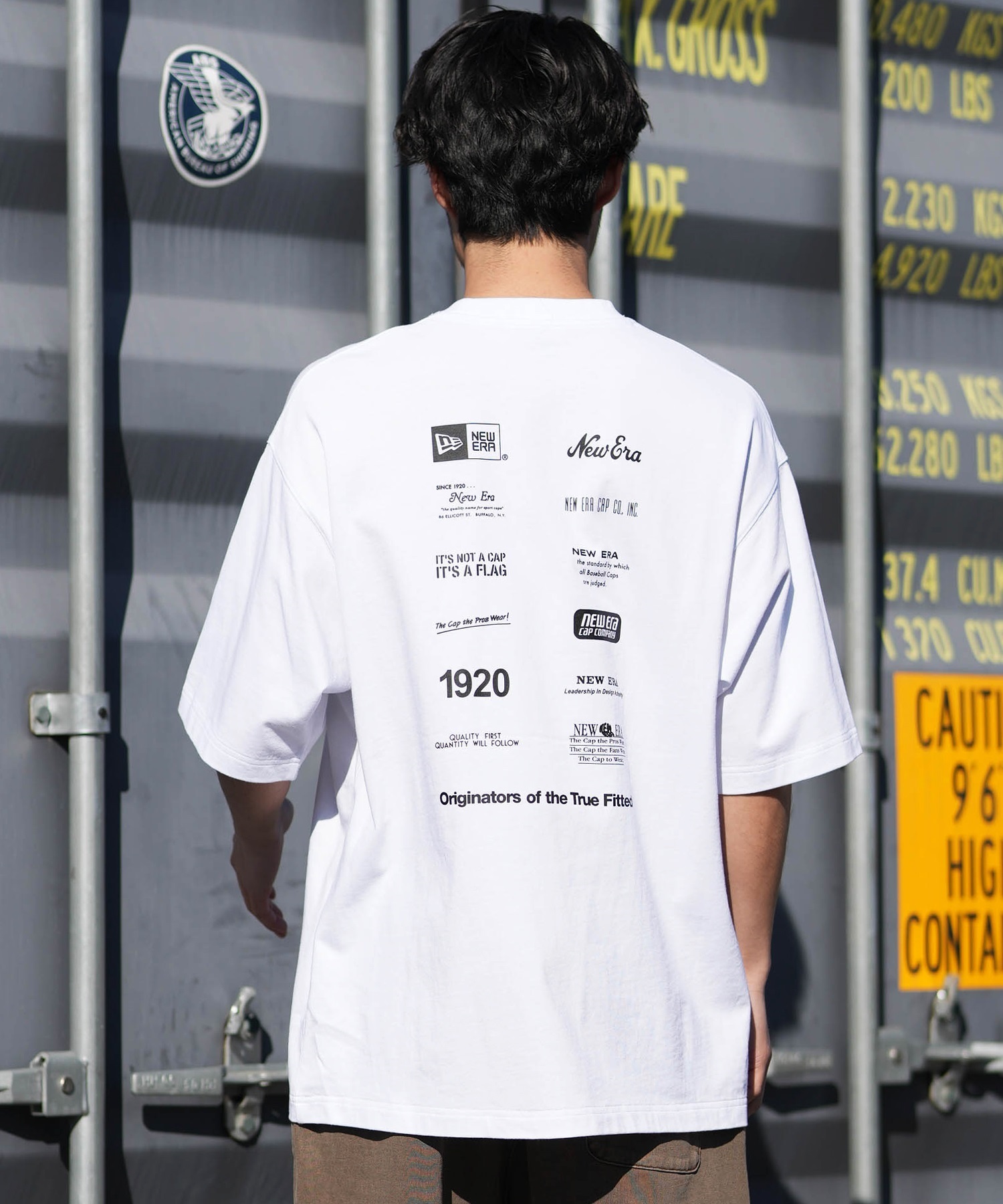 NEW ERA ニューエラ 半袖 Tシャツ レディース メンズ バックプリント