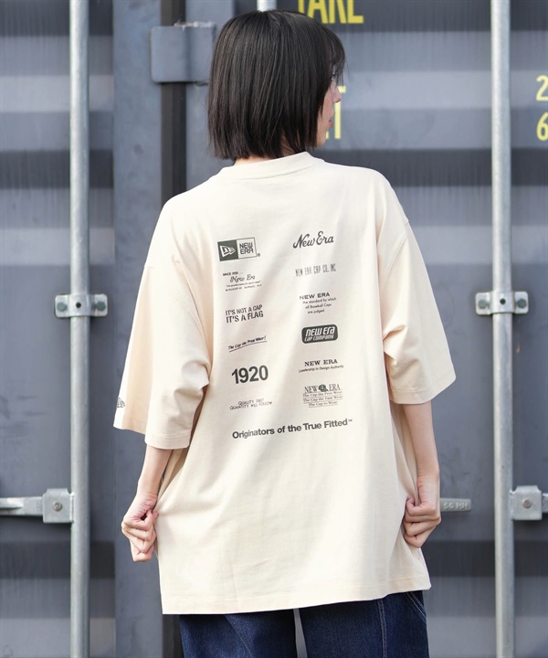 NEW ERA ニューエラ 半袖 Tシャツ レディース メンズ バックプリント ユニセックス Logo Archive 14856673