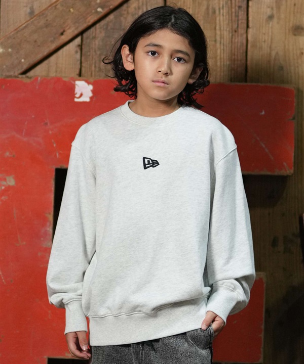 NEW ERA ニューエラ トレーナー スウェット キッズ 子供 ロゴ 裏毛 YTH SW CN FLAG LOGO MINI 15138146