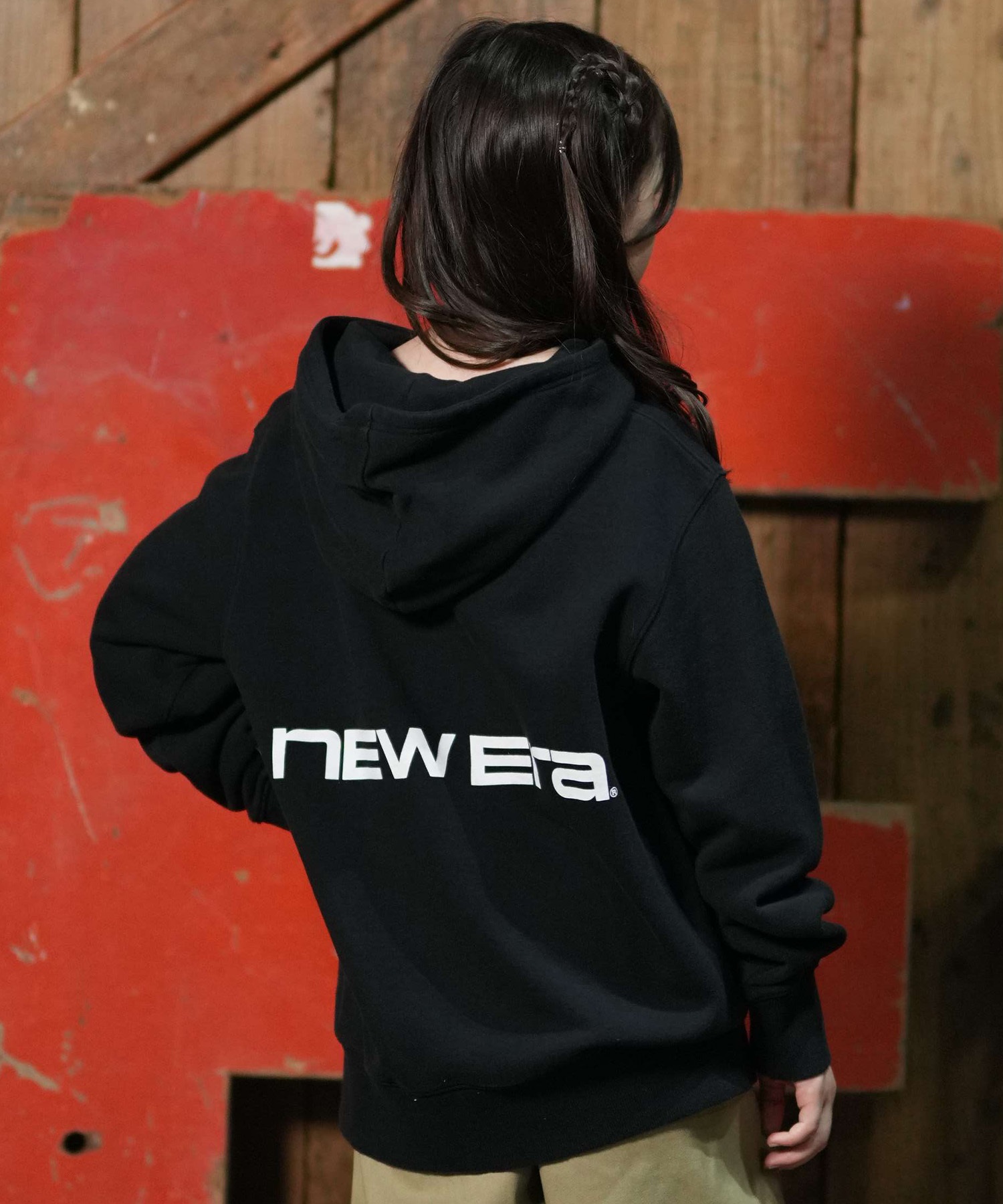 NEW ERA ニューエラ プルオーバー パーカー フーディー キッズ 子供