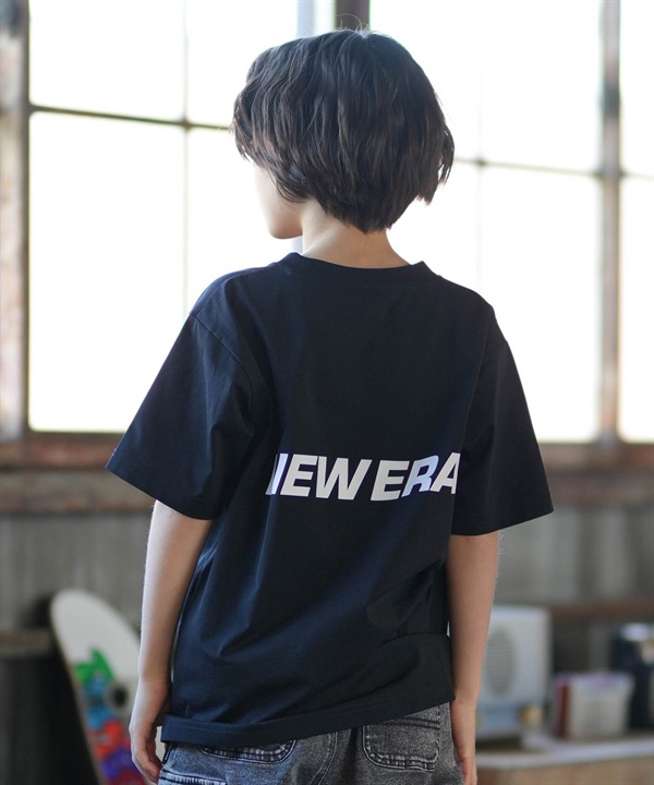 NEW ERA ニューエラ 半袖 Tシャツ キッズ ジュニア 子供 シンプル OD YTH SS UTMLOGO 14774221