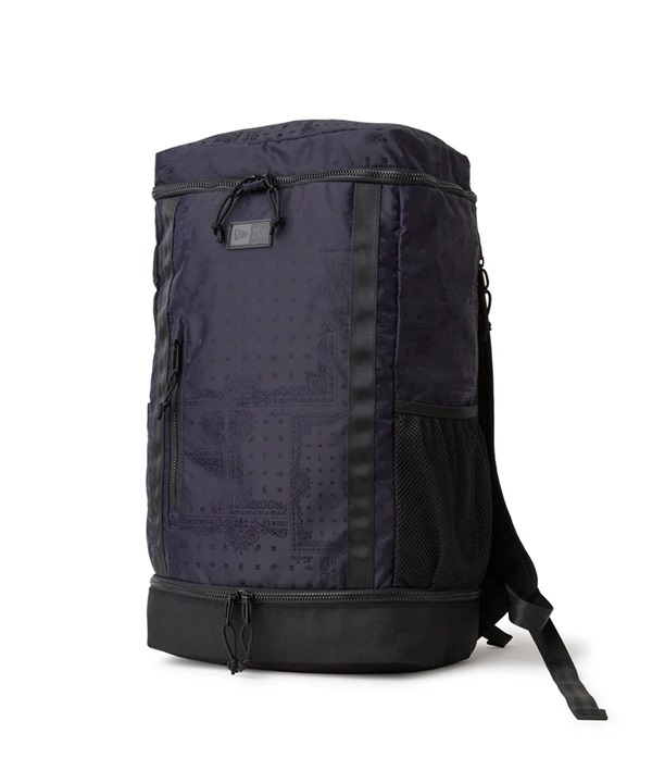 NEW ERA ニューエラ バックパック リュック ボックスパック 32L 200D ネイビーペイズリー 14750940