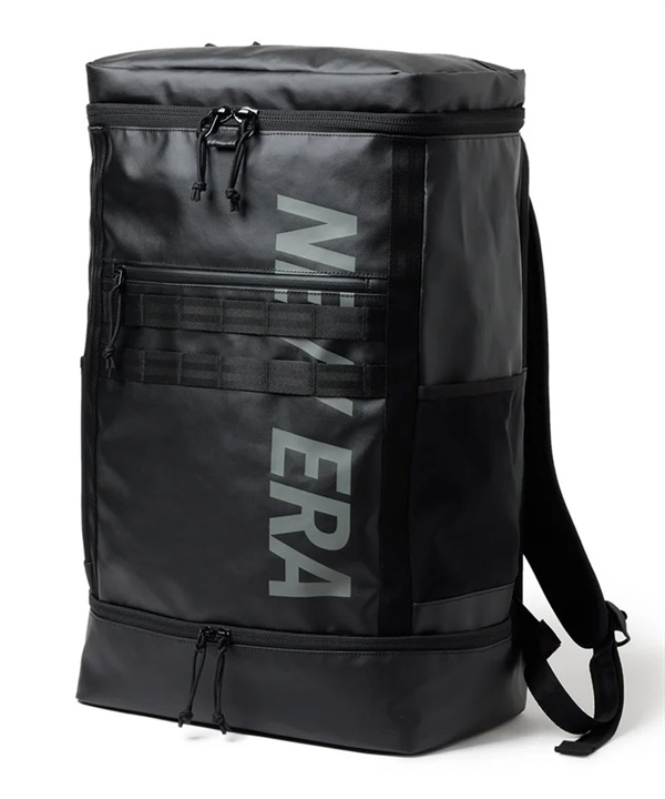 NEW ERA ニューエラ バックパック リュック ボックスパック ラージ 46L TPU プリントロゴ ブラック 14392358
