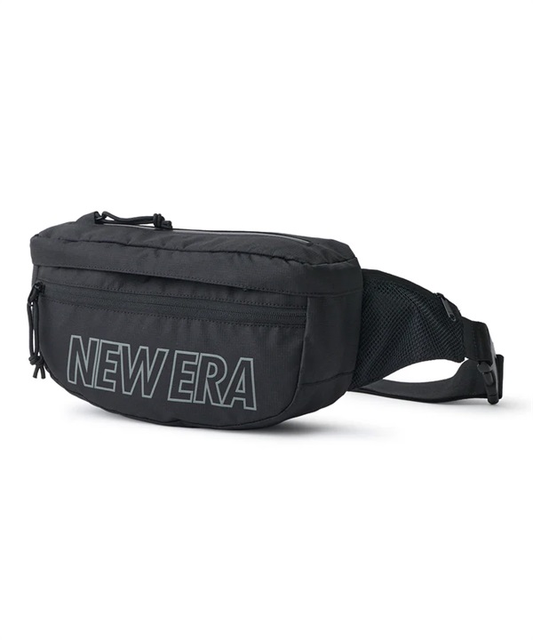 NEW ERA ニューエラ ボディバッグ エクスプローラーウエストバッグ 3L 150D NEW ERAロゴ ブラック 14750906
