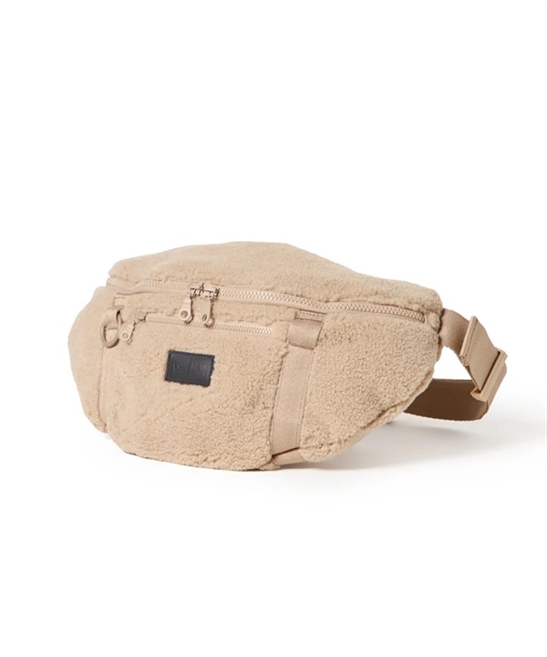 NEW ERA ニューエラ ボディバッグ2L ヒップバック WAIST BAG BOA FLEECE BEI 15121542