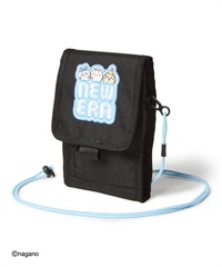 NEW ERA ニューエラ ショルダーバック ネックポーチ ちいかわ コラボ スクエアネックポーチ 0.3L 14864481(BLK-FREE)