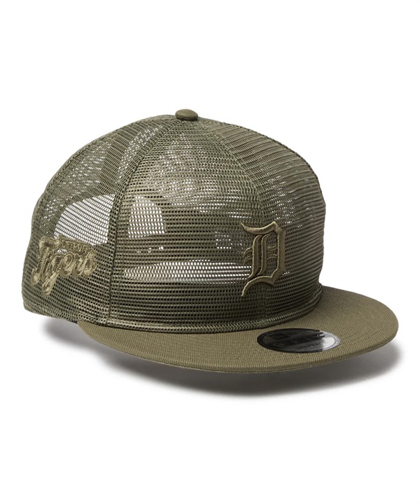 NEW ERA ニューエラ キャップ メッシュ 9FIFTY All Mesh デトロイト・タイガース ニューオリーブ 14744829