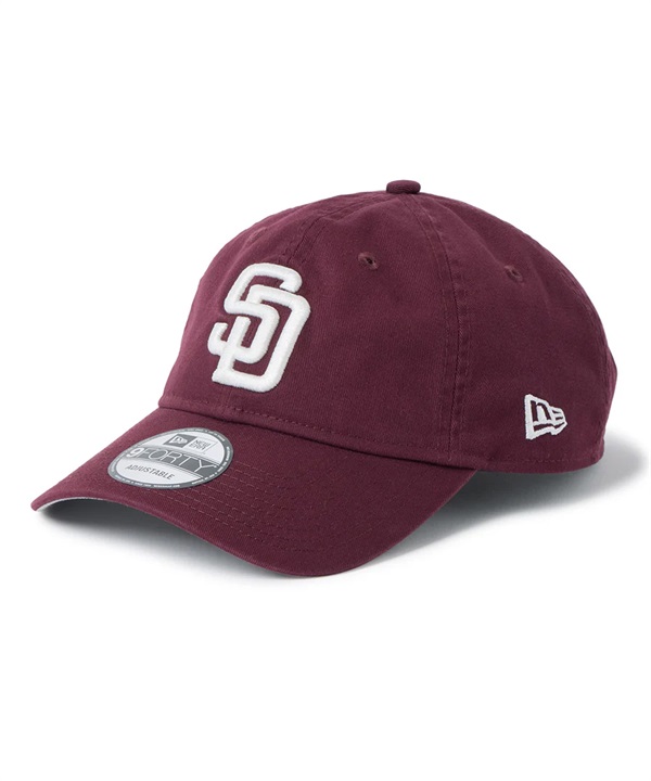 NEW ERA ニューエラ キャップ 9FORTY MLB アンストラクチャード Unstructured サンディエゴ・パドレス マルーン 14744831