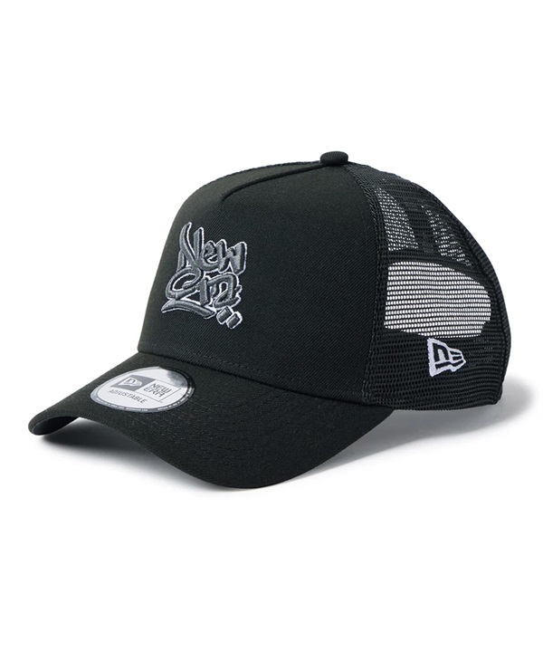 NEW ERA ニューエラ キャップ メッシュ 9FORTY A-Frame トラッカー Wall Art ブラック 14744866