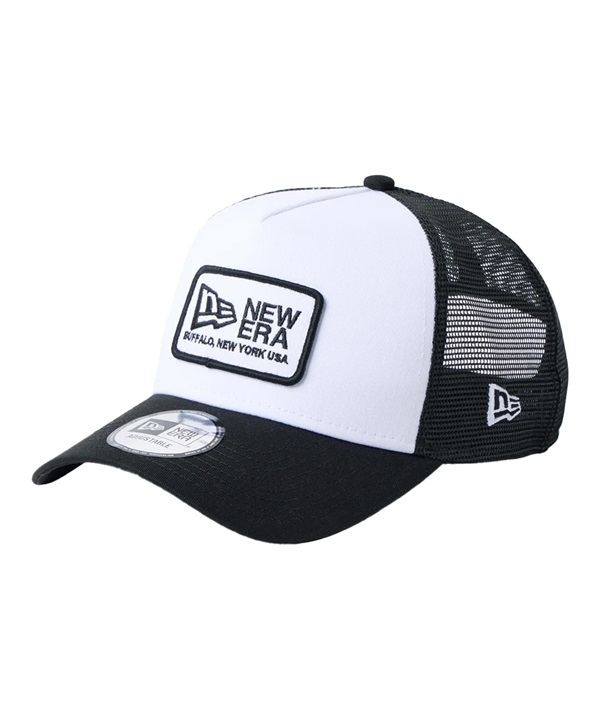 NEW ERA ニューエラ キャップ メッシュ ロゴ 9FORTY A-Frameトラッカー Square Patch 14744874