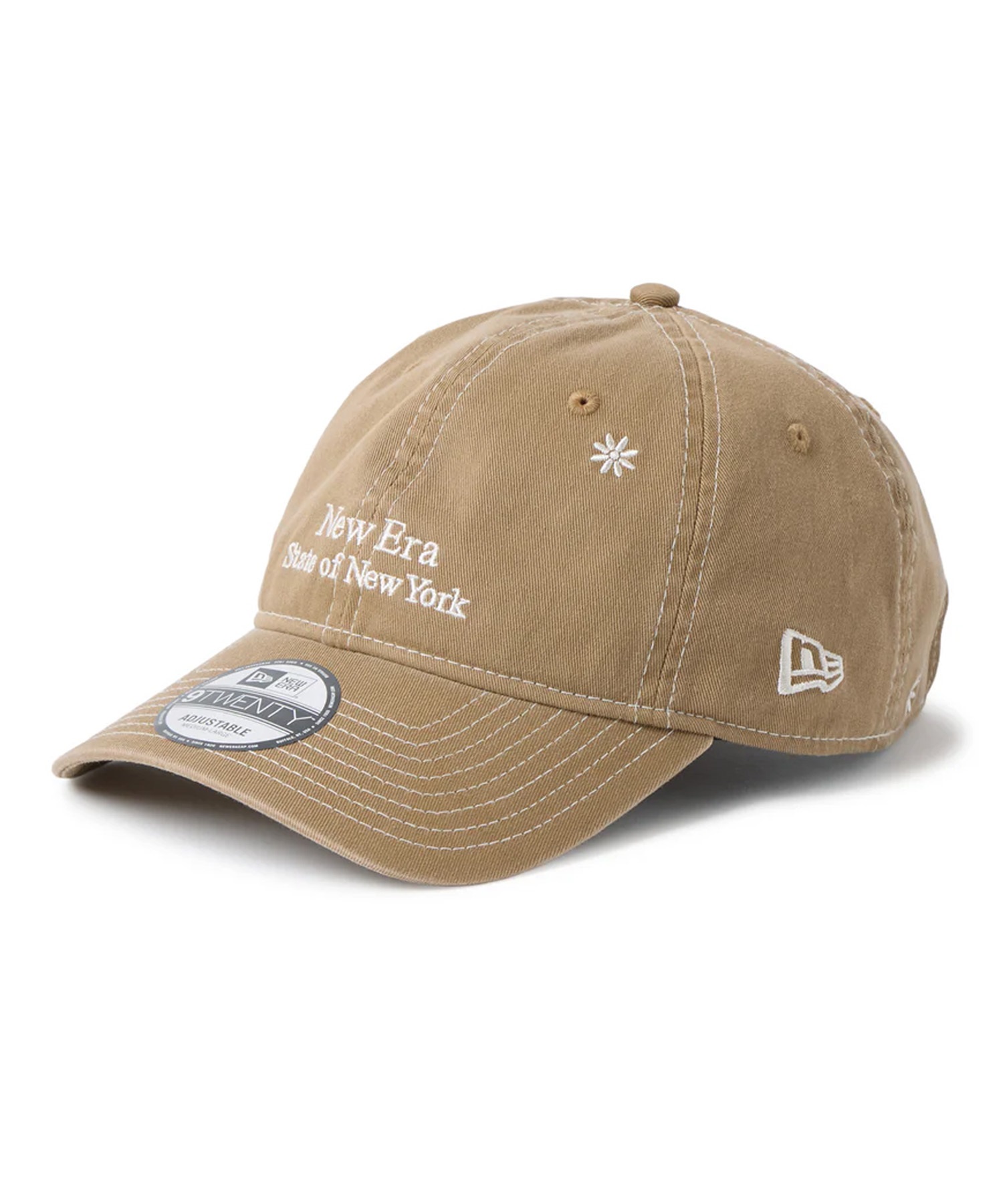 NEW ERA ニューエラ キャップ 9TWENTY Flower Embroidery カーキ