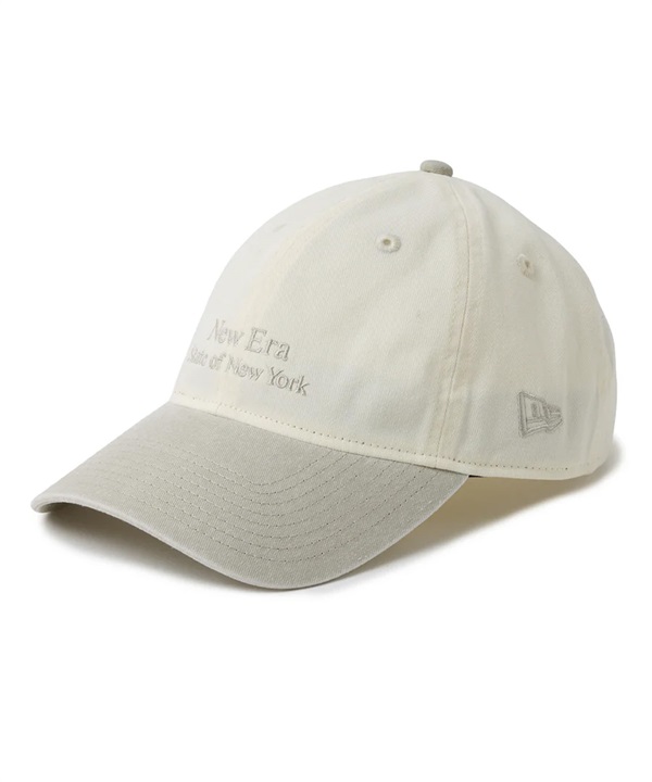 NEW ERA ニューエラ キャップ 9TWENTY State of New York 2-Tone クロームホワイト ストーン 14745020