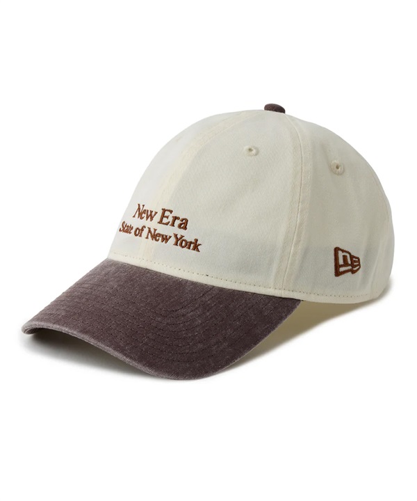 NEW ERA ニューエラ キャップ 9TWENTY State of New York 2-Tone クロームホワイト レッド 14745021