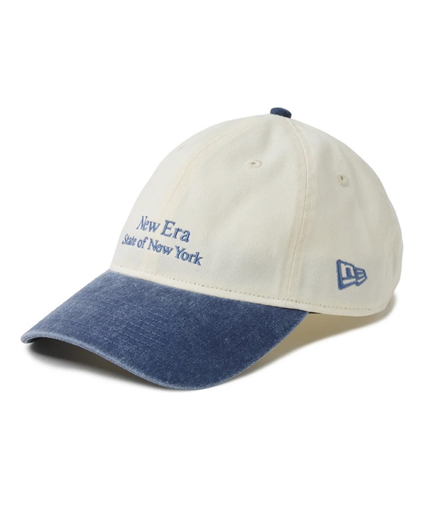 NEW ERA ニューエラ キャップ 9TWENTY State of New York 2-Tone クロームホワイト ブルー 14745022