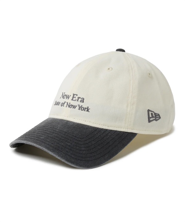 NEW ERA ニューエラ キャップ 9TWENTY State of New York 2-Tone クロームホワイト ブラック 14745023