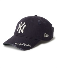 HRH × NEW ERA 9TWENTY ロゴキャップ ネイビー　ブラック NEW ERA ニューエラ キャップ 9TWENTY MLB Visor Logo バイザーロゴ